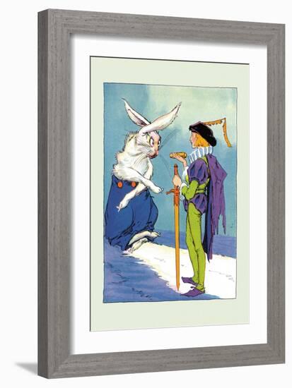 Wag and the Prince-John R. Neill-Framed Art Print