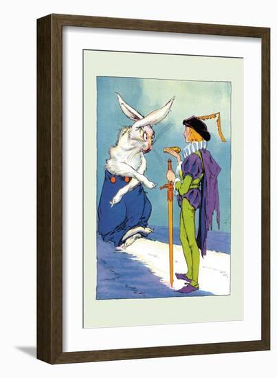 Wag and the Prince-John R. Neill-Framed Art Print