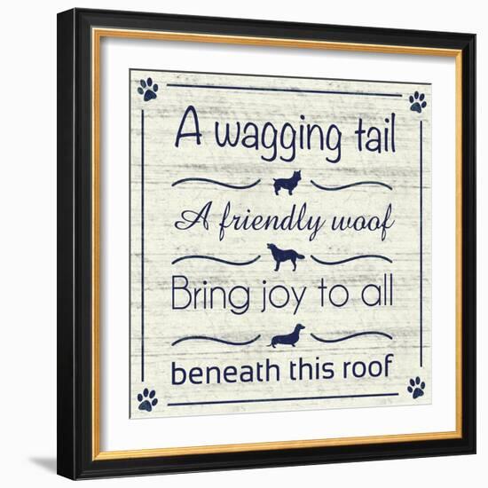 Wagging Tail-Lauren Gibbons-Framed Premium Giclee Print