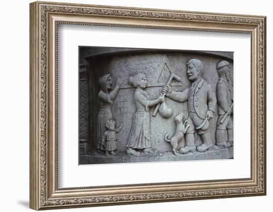 Waggoners Memorial, Sledmere, East Yorkshire, England, 20th century.Home to go to War-Unknown-Framed Photographic Print