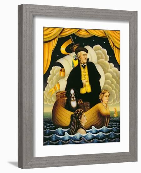 Wagner, the Flying Dutchman, 2001-Frances Broomfield-Framed Giclee Print