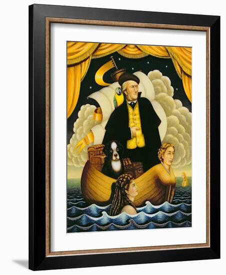 Wagner, the Flying Dutchman, 2001-Frances Broomfield-Framed Giclee Print