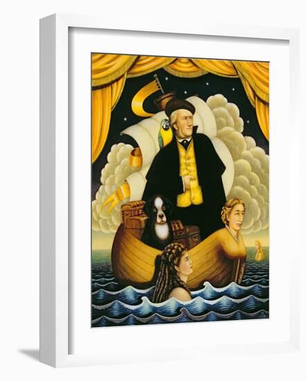 Wagner, the Flying Dutchman, 2001-Frances Broomfield-Framed Giclee Print