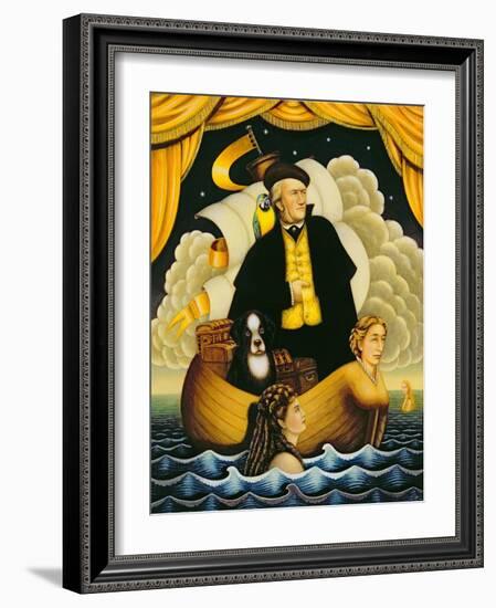 Wagner, the Flying Dutchman, 2001-Frances Broomfield-Framed Giclee Print