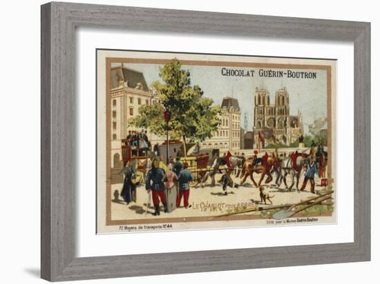 Wagon for Carrying Trees-null-Framed Giclee Print