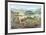 Wagon's West-David K^ Stone-Framed Collectable Print