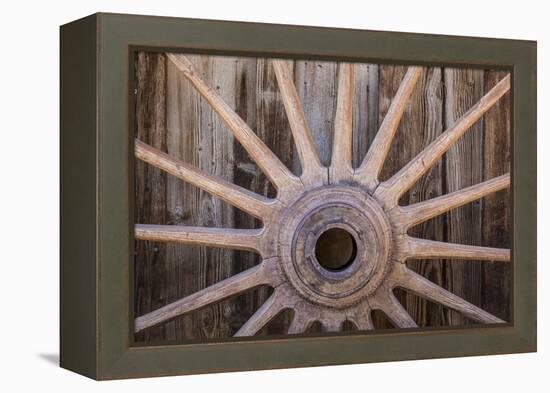 Wagon Wheel I-Kathy Mahan-Framed Premier Image Canvas