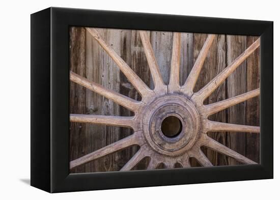 Wagon Wheel I-Kathy Mahan-Framed Premier Image Canvas