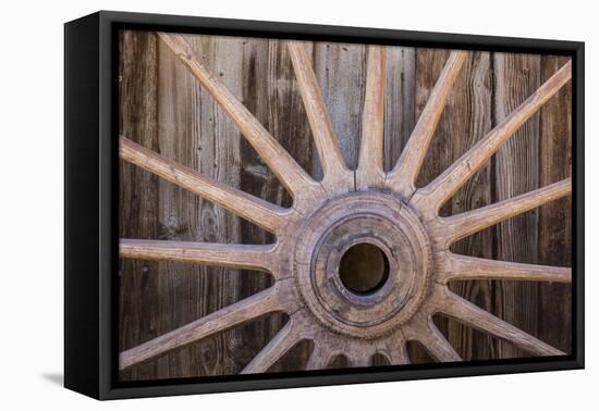 Wagon Wheel I-Kathy Mahan-Framed Premier Image Canvas