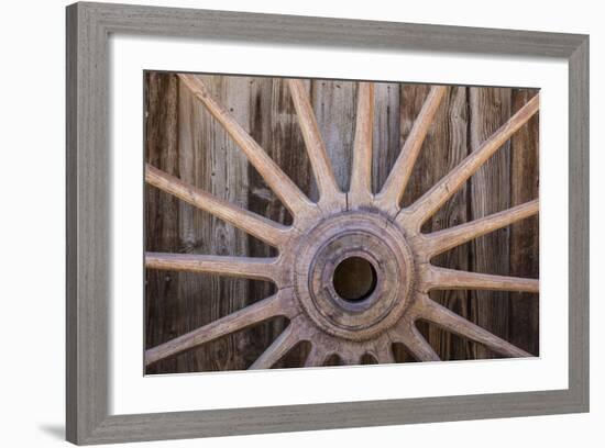 Wagon Wheel I-Kathy Mahan-Framed Photographic Print