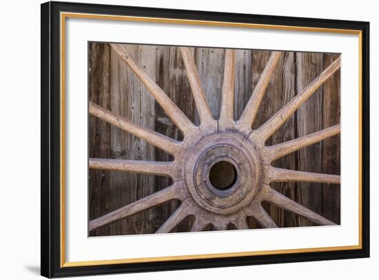 Wagon Wheel I-Kathy Mahan-Framed Photographic Print