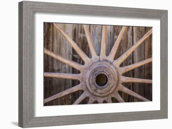 Wagon Wheel I-Kathy Mahan-Framed Photographic Print