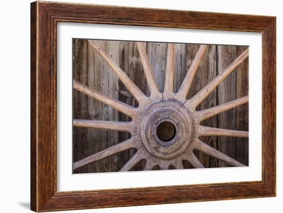 Wagon Wheel I-Kathy Mahan-Framed Photographic Print