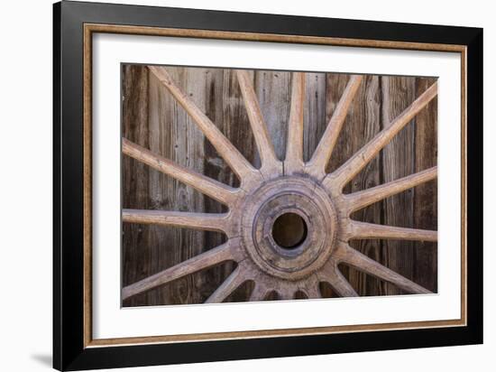 Wagon Wheel I-Kathy Mahan-Framed Photographic Print