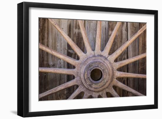 Wagon Wheel I-Kathy Mahan-Framed Photographic Print