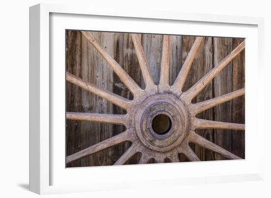 Wagon Wheel I-Kathy Mahan-Framed Photographic Print