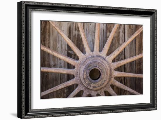 Wagon Wheel I-Kathy Mahan-Framed Photographic Print