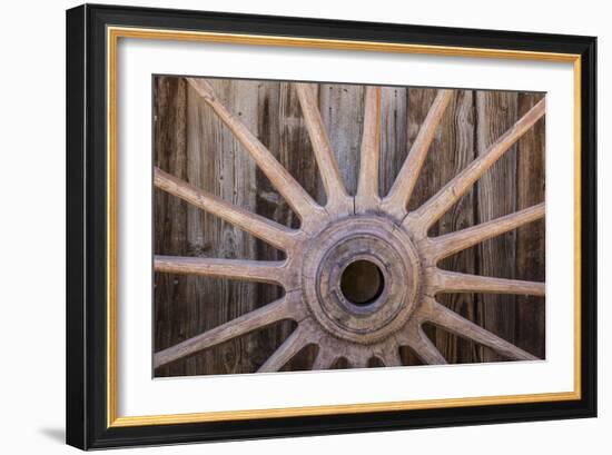 Wagon Wheel I-Kathy Mahan-Framed Photographic Print