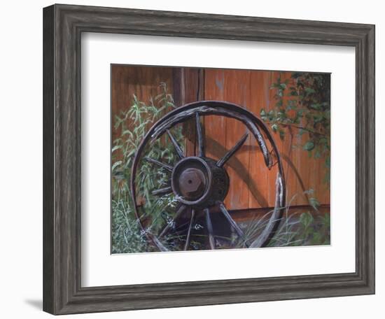 Wagon Wheel-Rusty Frentner-Framed Giclee Print