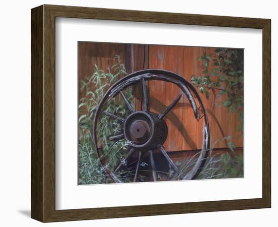 Wagon Wheel-Rusty Frentner-Framed Giclee Print