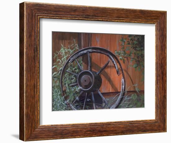 Wagon Wheel-Rusty Frentner-Framed Giclee Print