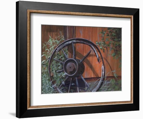 Wagon Wheel-Rusty Frentner-Framed Giclee Print