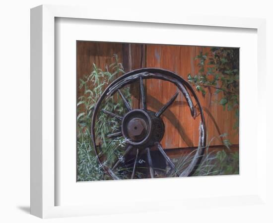 Wagon Wheel-Rusty Frentner-Framed Giclee Print