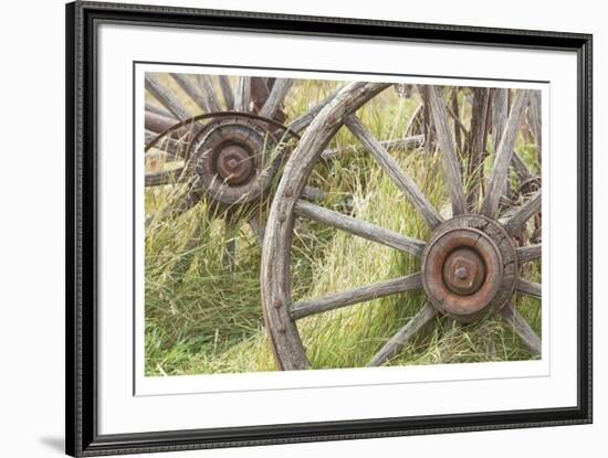 Wagon Wheels-Donald Paulson-Framed Giclee Print