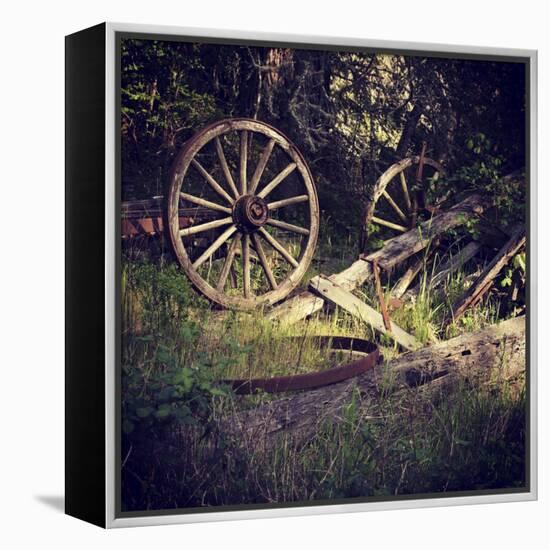 Wagon Wheels-Lance Kuehne-Framed Stretched Canvas