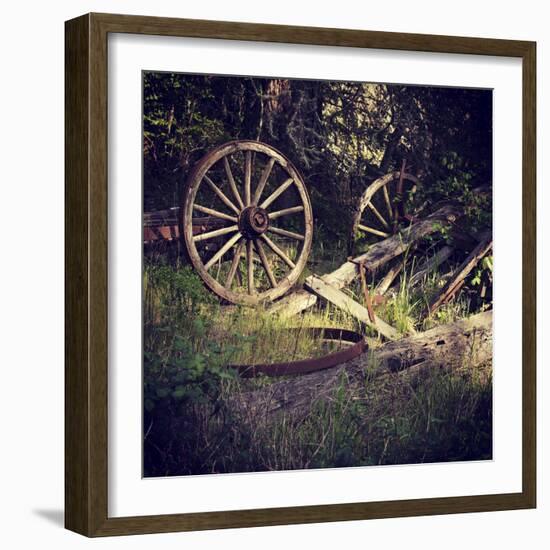 Wagon Wheels-Lance Kuehne-Framed Photographic Print