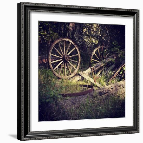 Wagon Wheels-Lance Kuehne-Framed Photographic Print