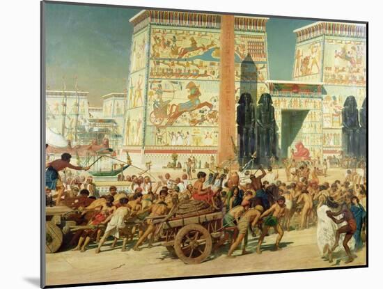 Wagons, Detail from Israel in Egypt, 1867-Edward John Poynter-Mounted Giclee Print