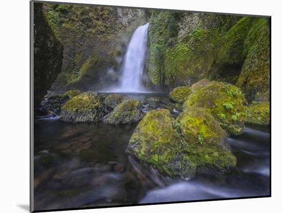 Wahclella Falls, Columbia River Gorge-Howie Garber-Mounted Photographic Print