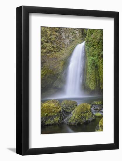 Wahclella Falls, Columbia River Gorge-Howie Garber-Framed Photographic Print