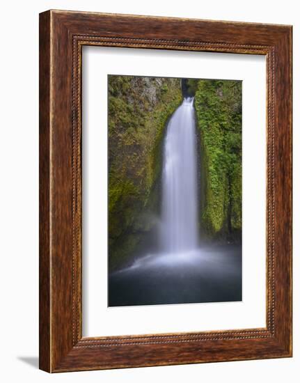 Wahclella Falls, Columbia River Gorge-Howie Garber-Framed Photographic Print