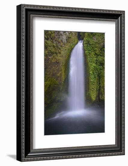 Wahclella Falls, Columbia River Gorge-Howie Garber-Framed Photographic Print