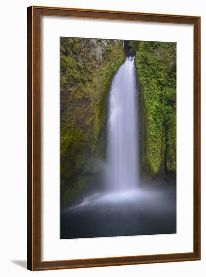 Wahclella Falls, Columbia River Gorge-Howie Garber-Framed Photographic Print