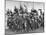 Wahgi Natives of the Central Highlands Wearing Elaborate Decorations During "Sing Sing" Celebration-Eliot Elisofon-Mounted Photographic Print