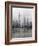 Waibaidu Bridge (Garden Bridge) over Suzhou Creek, Pudong Skyline with Oriental Pearl Tower and Sha-Amanda Hall-Framed Photographic Print