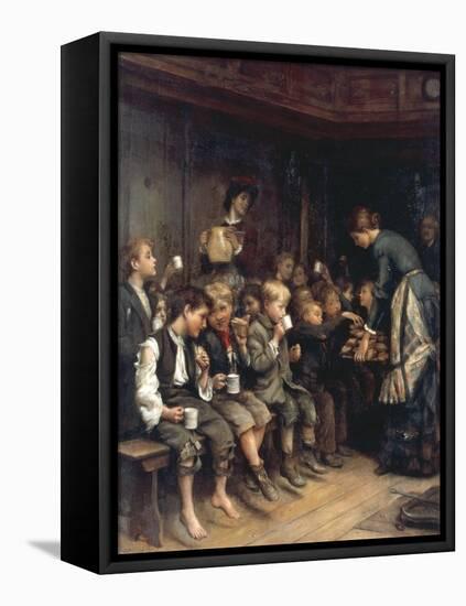 Waifs and Strays, 1882-Joseph Clark-Framed Premier Image Canvas