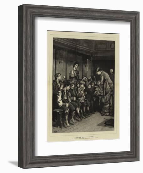 Waifs and Strays-Joseph Clark-Framed Giclee Print