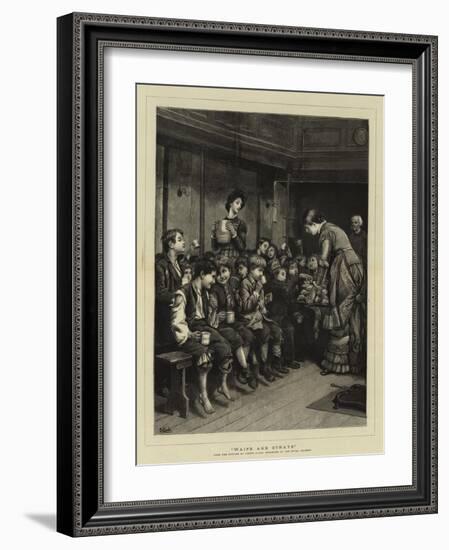 Waifs and Strays-Joseph Clark-Framed Giclee Print