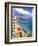 Waikiki Beach with Diamond Head, Honolulu, Oahu, Hawaii-Bill Bachmann-Framed Photographic Print