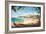 Waikiki Beach-Kerne Erickson-Framed Premium Giclee Print