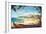 Waikiki Beach-Kerne Erickson-Framed Premium Giclee Print