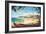 Waikiki Beach-Kerne Erickson-Framed Premium Giclee Print