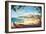 Waikiki Beach-Kerne Erickson-Framed Art Print