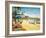 Waikiki Beach-Kerne Erickson-Framed Art Print