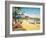 Waikiki Beach-Kerne Erickson-Framed Art Print