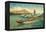 Waikiki-Kerne Erickson-Framed Stretched Canvas